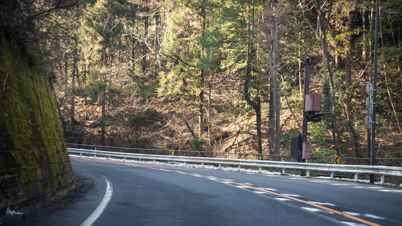 Empty, squiggly roads are even better.
